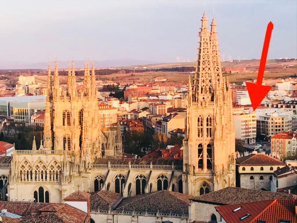 Appartamento Mirando A La Catedral Desde Plaza Vega Burgo Esterno foto